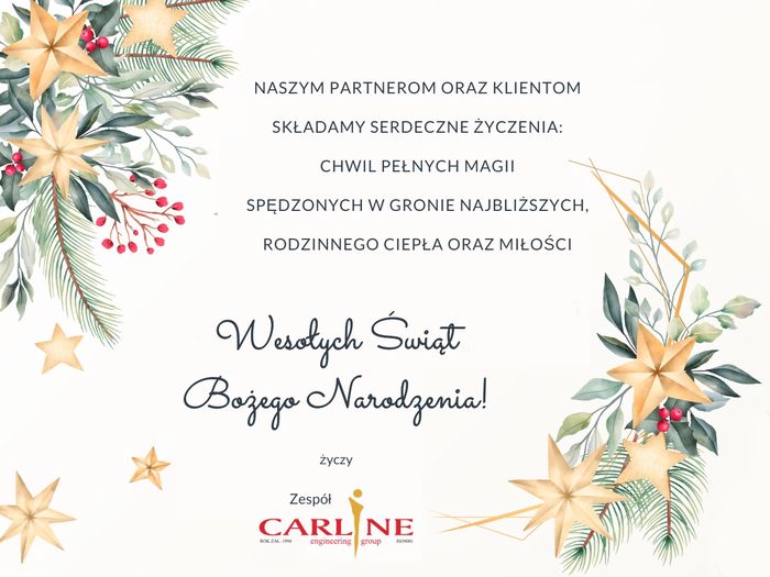 życzenia bożonarodzeniowe carline 2019