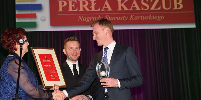Nagroda Starosty Kartuskiego Perła Kaszub dla Danfoss Poland.
