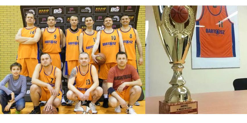 Drużyna "Bartosz" zdobywa III miejsce w VII Edycji Białostockiej Ligi Sportu w Koszykówce.