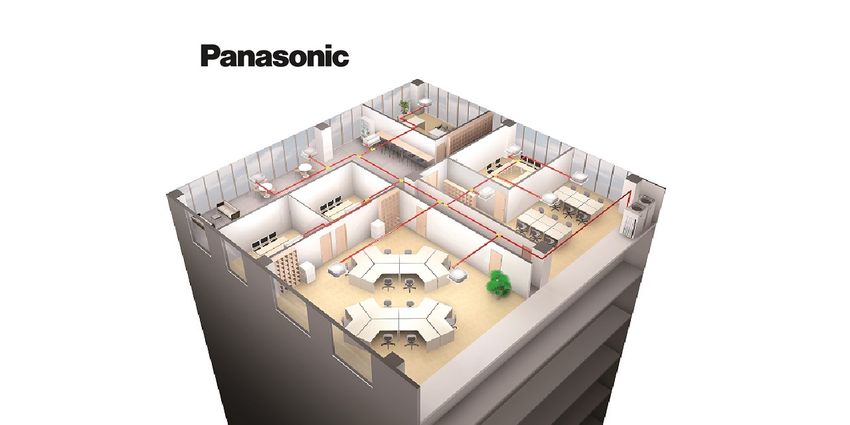 Zintegrowane sterowanie domowymi i komercyjnymi systemami klimatyzacji od Panasonic.