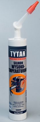 Odporny na działanie temperatur - Silikon wysokotemperaturowy Tytan Professional