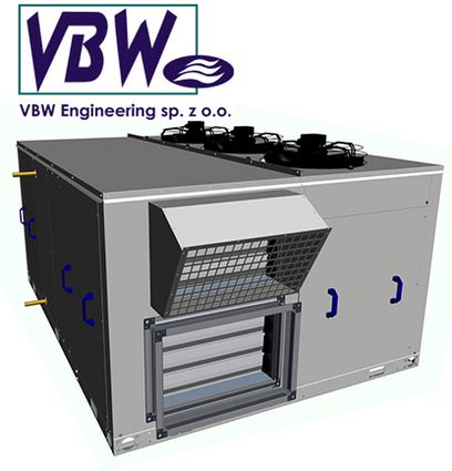 VBW Engineering: Centrala klimatyzacyjna dachowa ROOFTOP-BD