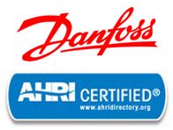 Danfoss stosuje standardy AHRI