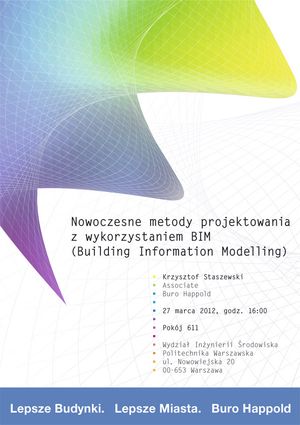 Nowoczesne Metody Projektowania z wykorzystaniem BIM - Building Information Modelling