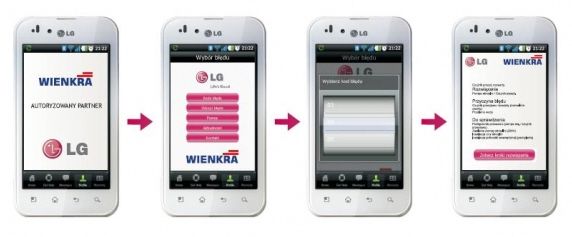 Aplikacja serwisowa klimatyzatorów LG Smart Service