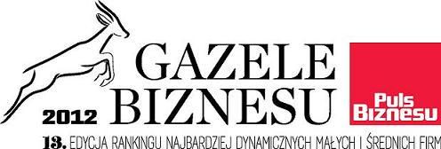 GAZELA BIZNESU 2012 dla firmy BARBOR.