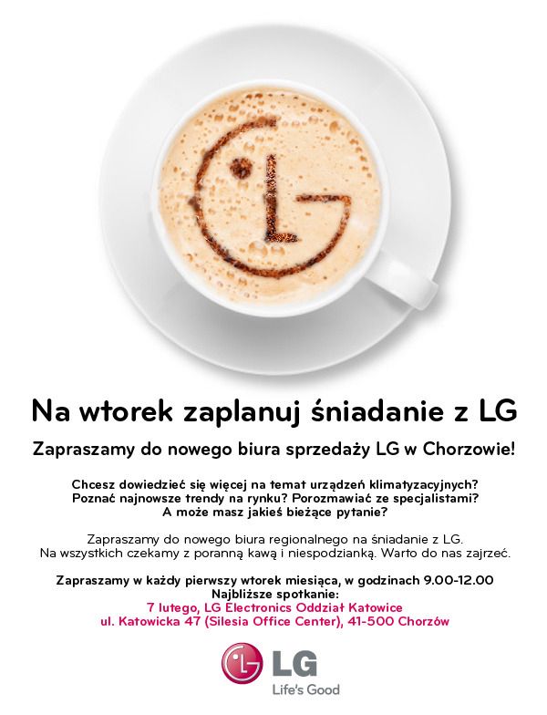 Śniadania LG w Chorzowie