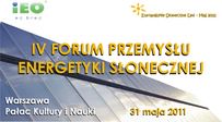 IV Forum Przemysłu Energetyki Słonecznej 