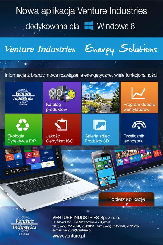 Aplikacja Energy Solutions