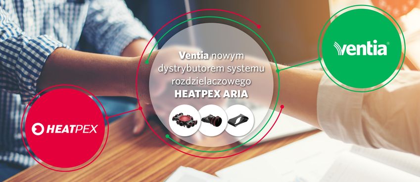 Heatpex Ventia dystrybutorem