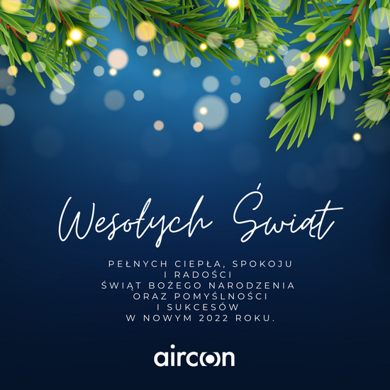 życzenia świąteczne 2021 aircon