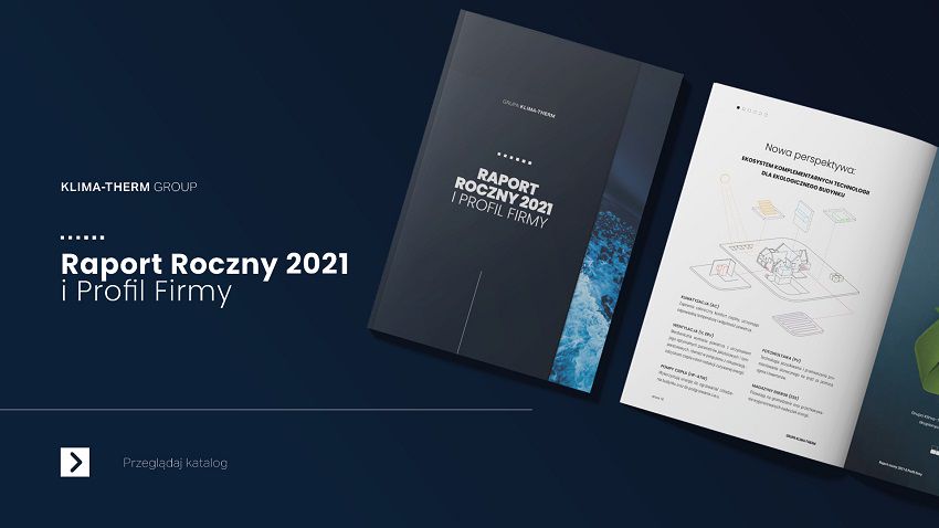 raport roczny Klima-Therm za 2021