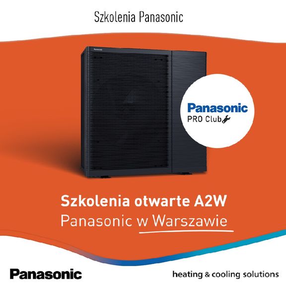 Otwarte szkolenia dla instalatorów A2W Panasonic