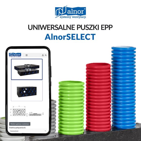 Uniwersalne puszki EPP dostępne w AlnorSELECT