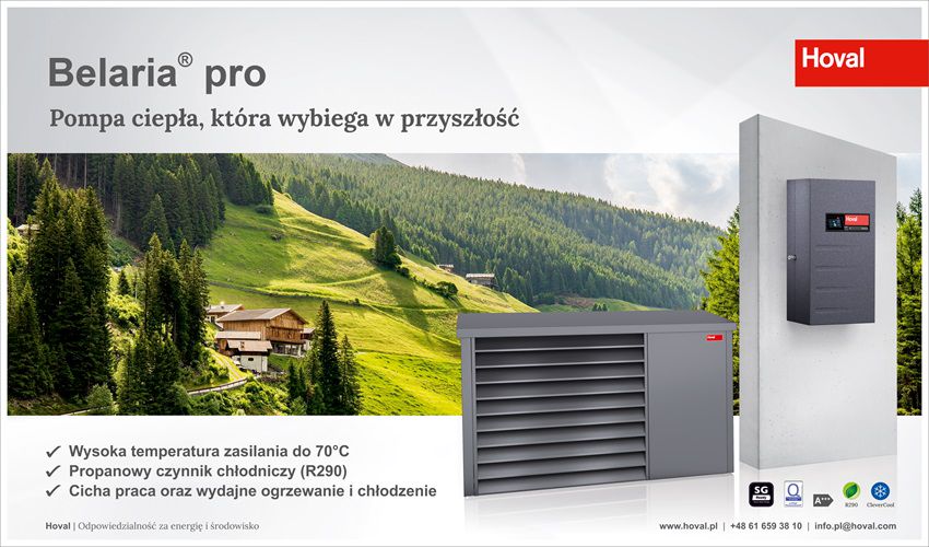 Belaria® pro: nowa pompa ciepła powietrze-woda