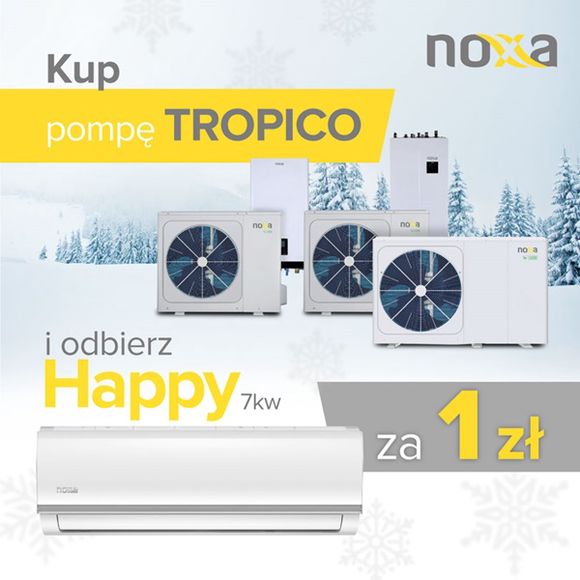 Wielka promocja na pompy ciepła Tropico od marki Noxa!