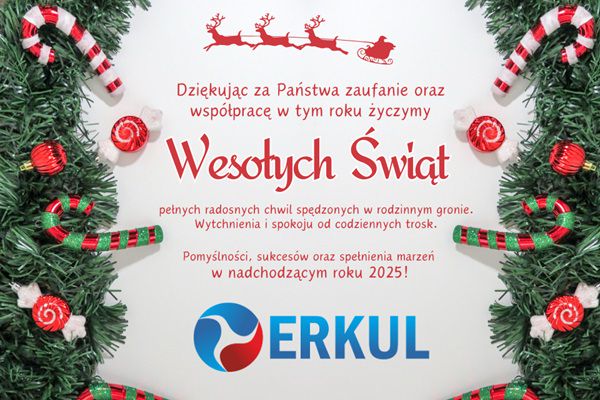 Świąteczne życzenia od Erkul