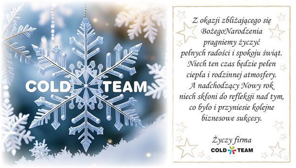 Świąteczne życzenia od Coldteam