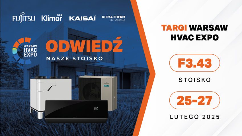 Grupa Klima-Therm na targach Warsaw HVAC Expo 2025