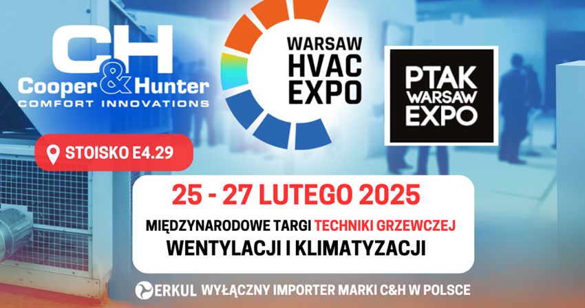 Cooper&Hunter na targach Hvac Expo