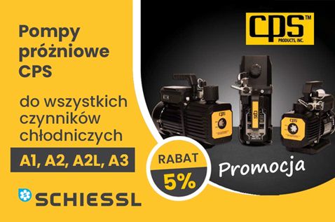 Promocja pomp próżniowych CPS