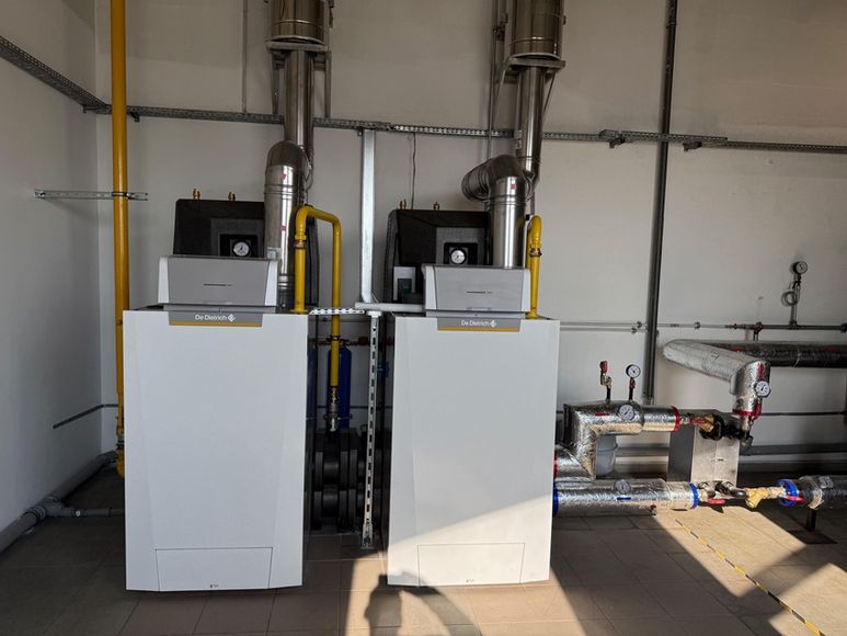 kotły De Dietrich w centrum 3W i Tadmar w Czeladzi