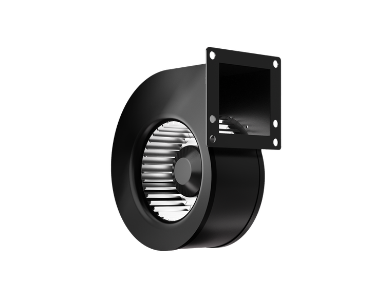 Wentylator promieniowy z łopatkami