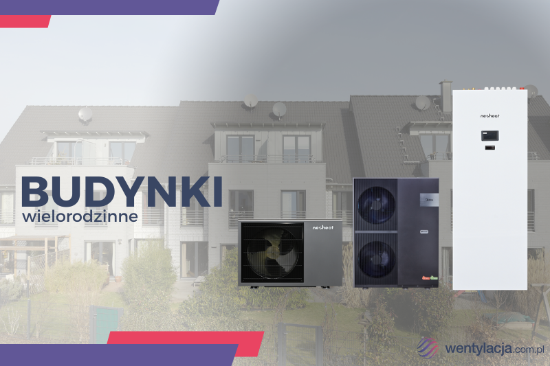 porównanie pomp ciepła 2025 - domy wielorodzinne