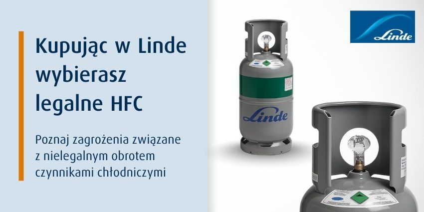 Kupując w Linde wybierasz legalne HFC
