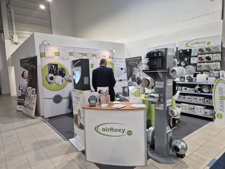 Stoisko airRoxy na Warsaw Hvac Expo 2026