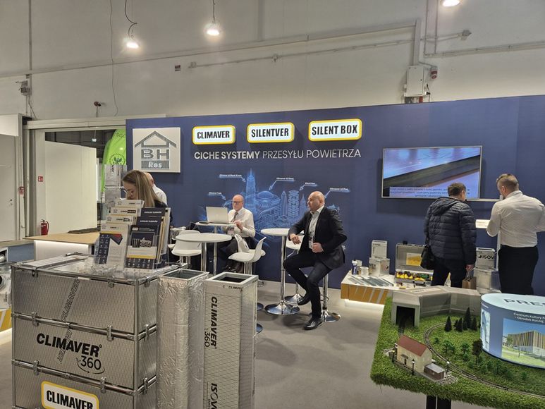 Stoisko B-H res na Warsaw Hvac Expo 2026