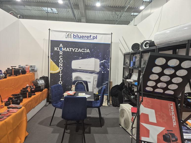 Stoisko Blueref na Warsaw Hvac Expo 2026