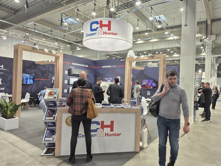 Stoisko Cooper&Hunter na Warsaw Hvac Expo 2026