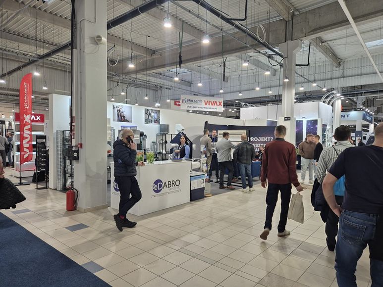 Stoisko Dabrowent na Warsaw Hvac Expo 2026