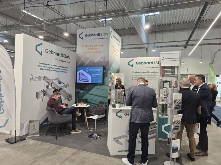 Stoisko Gebhardt Stahl na Warsaw Hvac Expo 2026
