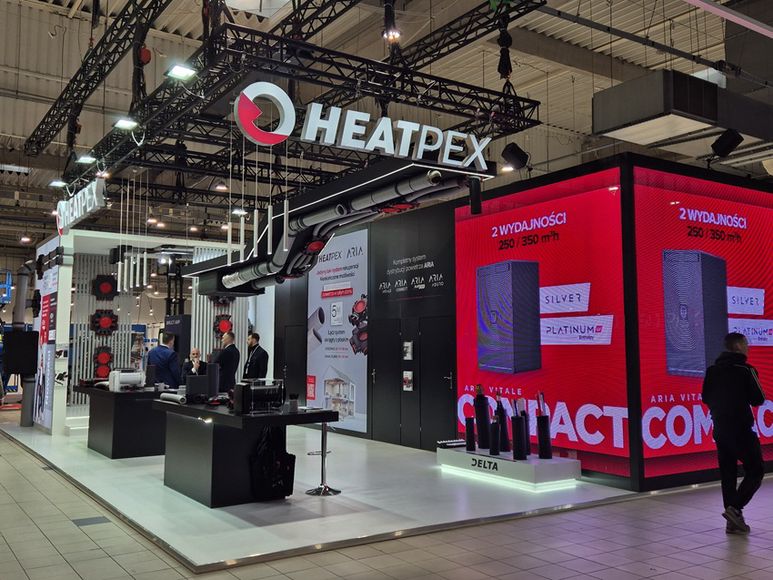 Stoisko Heatpex na Warsaw Hvac Expo 2026