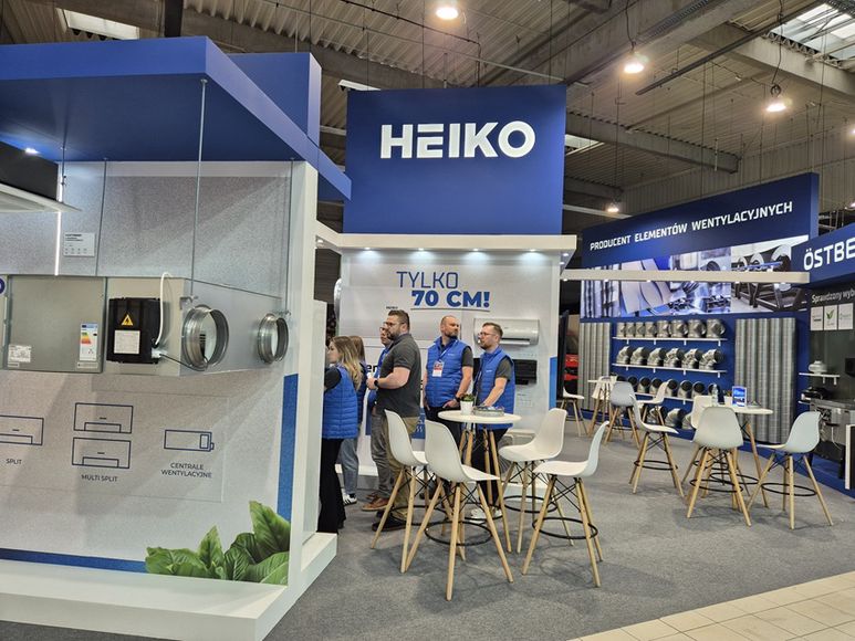 Stoisko Heiko na Warsaw Hvac Expo 2026