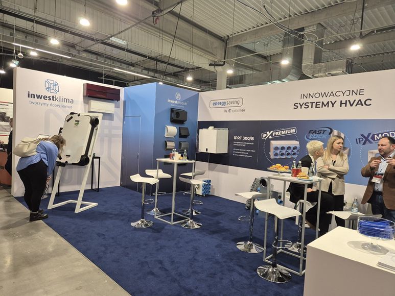 Stoisko Inwestklima na Warsaw Hvac Expo 2026