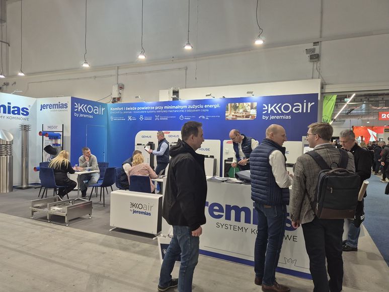 Stoisko Jeremiasz na Warsaw Hvac Expo 2026