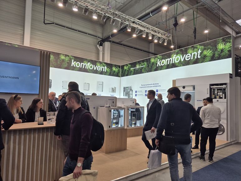 Stoisko Komfovent na Warsaw Hvac Expo 2026
