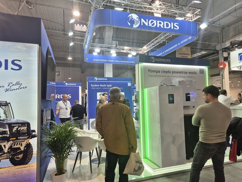 Stoisko Nordis na Warsaw Hvac Expo 2026