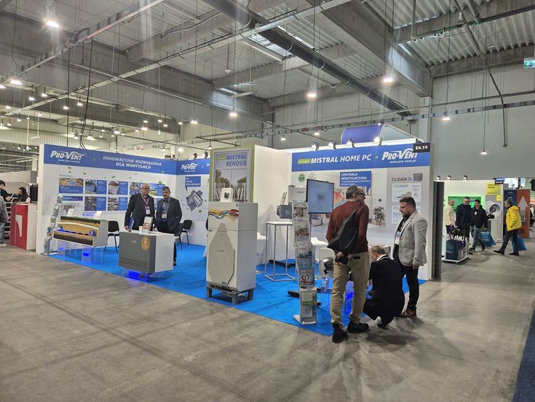 Stoisko Pro-Vent na Warsaw Hvac Expo 2026
