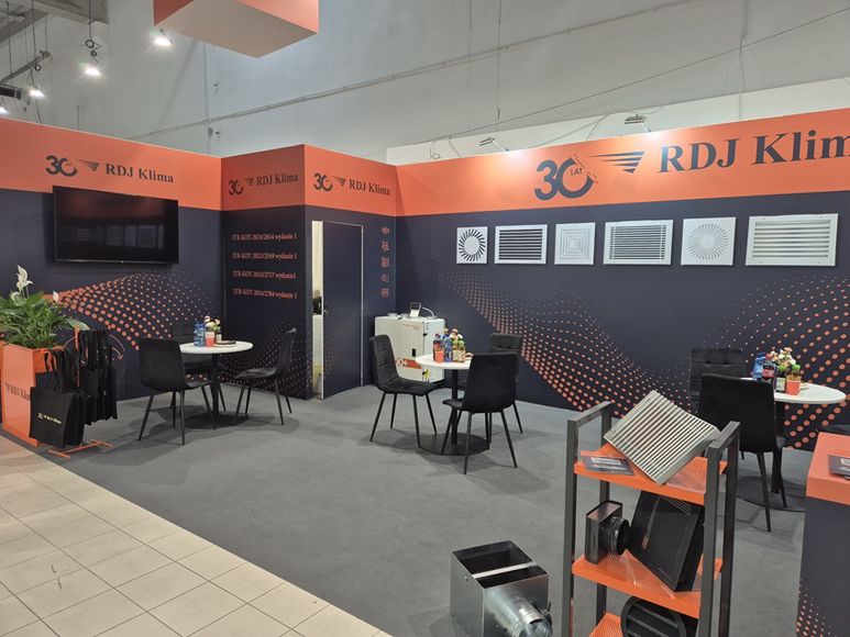 Stoisko RDJ Klima na Warsaw Hvac Expo 2026