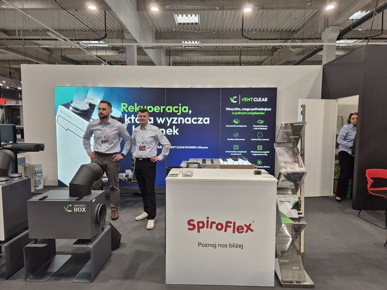 Stoisko Spiroflex na Warsaw Hvac Expo 2026