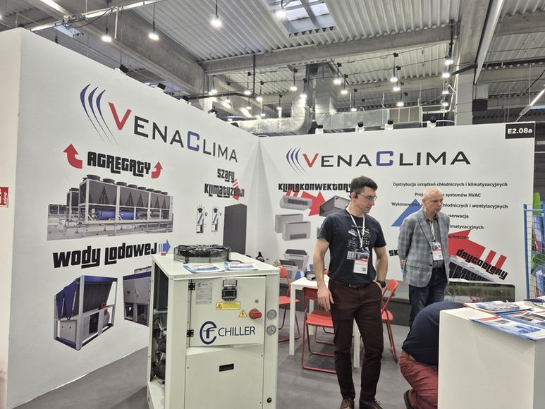 Stoisko VenaClima na Warsaw Hvac Expo 2026