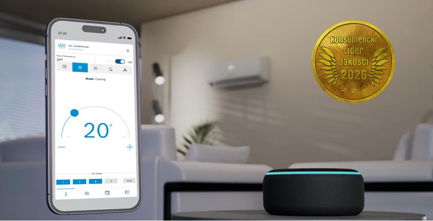 Klimatyzatory Bosch uhonorowane Złotym Godłem Konsumencki Lider Jakości 2026