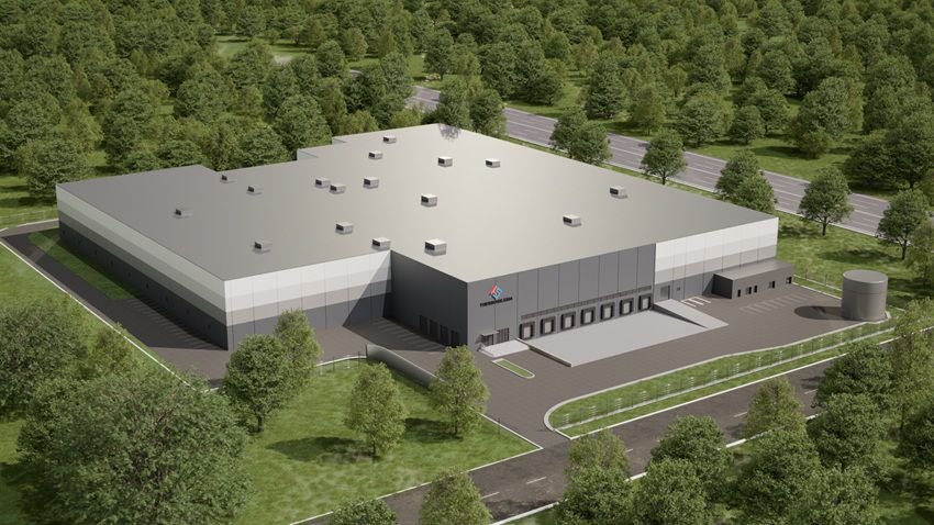 Projekt centrum logistycznego Thermosilesia