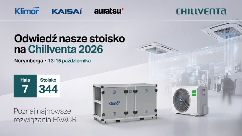 Grupa Klima-Therm na targach CHILLVENTA 2026 w Norymberdze