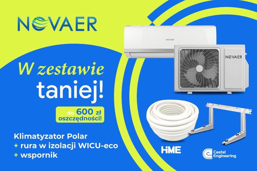 Promocja klimatyzatorów Novaer