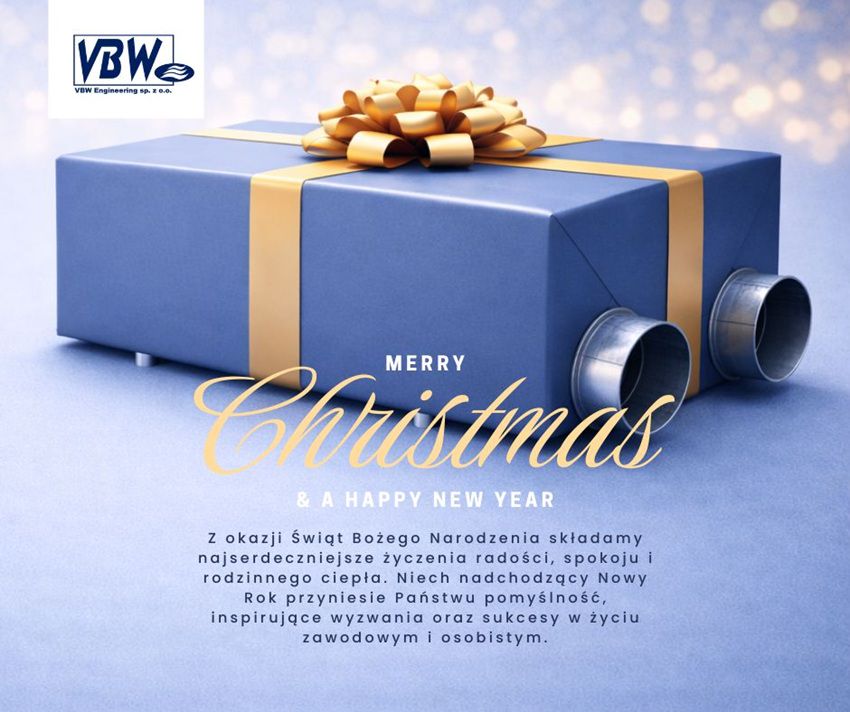 Świąteczna kartka z życzeniami od  VBW